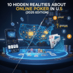 10 Hidden Realities About Online Poker in the US (2025 Edition)
